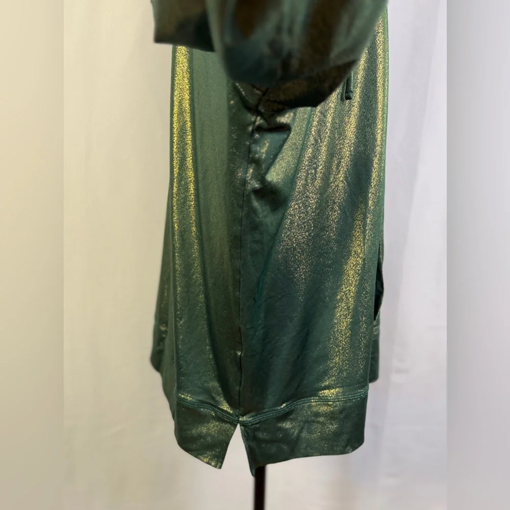 Livi by Lane Bryant Shimmering Green Gold Hoodie ECO Friendly- Plus Size 22/24 - Picture 5 of 15